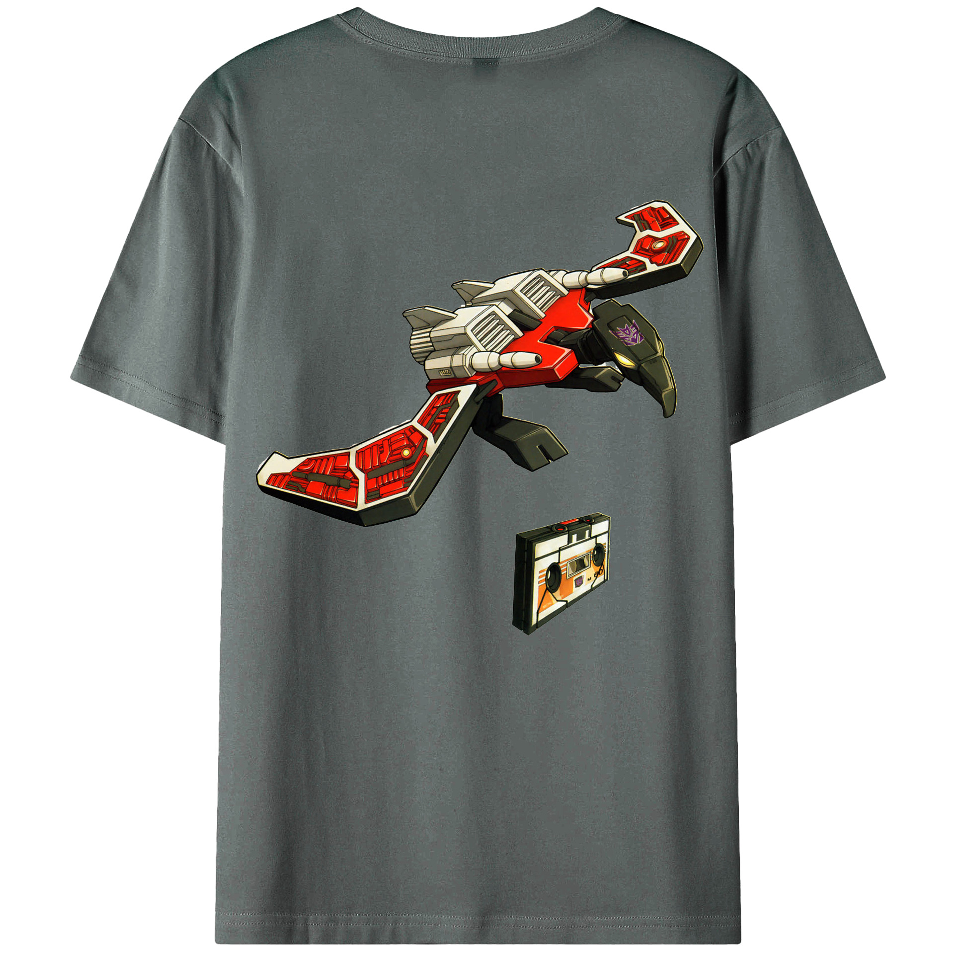 （画像用）  綿100％ メンズ半袖Tシャツ（バックプリント） 通気性